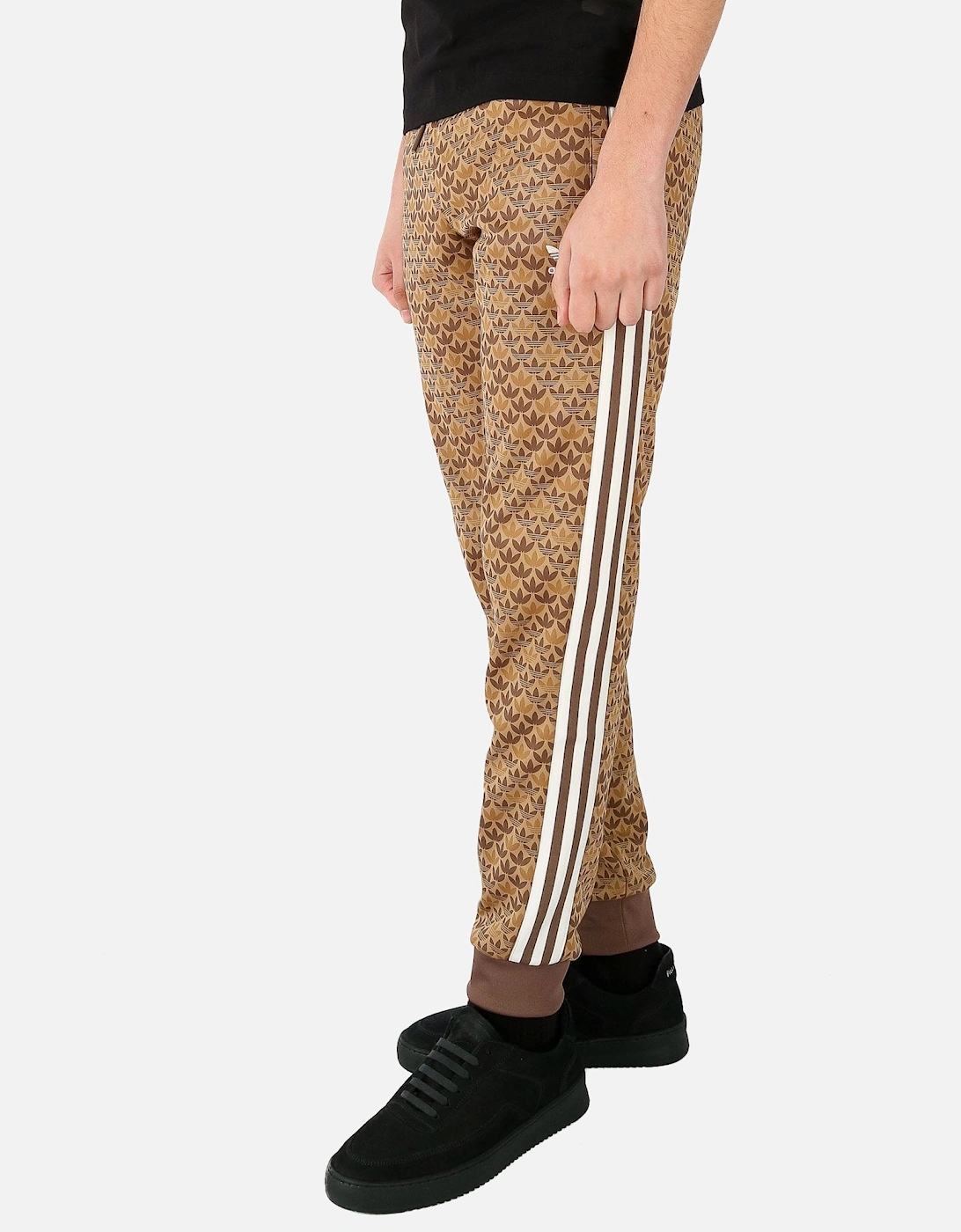SST Mono Logo Brown Trackpant, 5 of 4