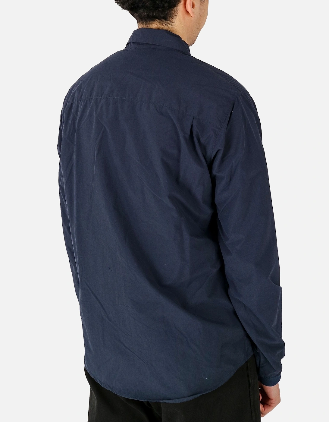 Tonaro Zip Navy Overshirt Jacket