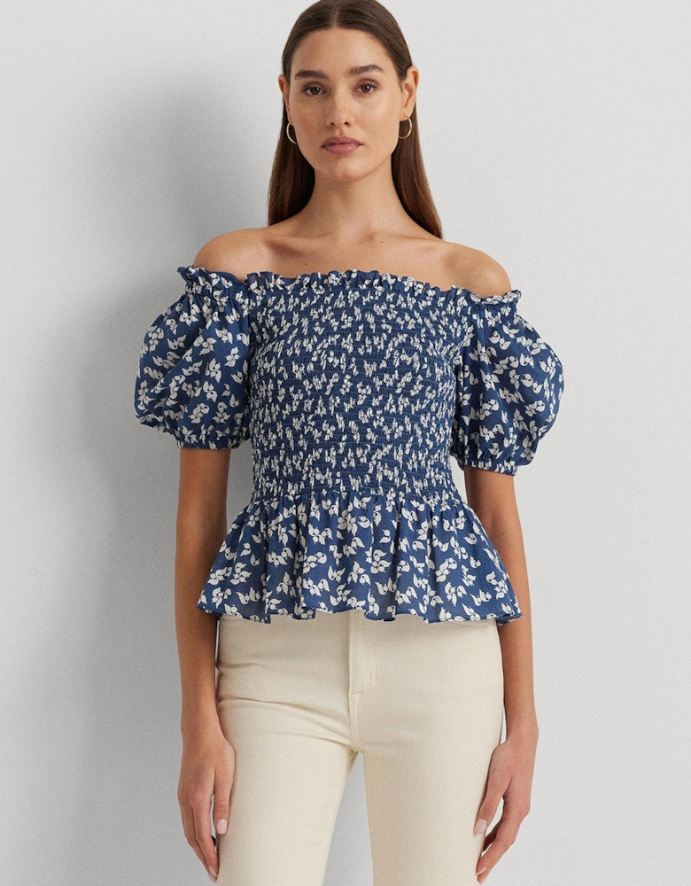 Bierbrin-short Sleeve-blouse