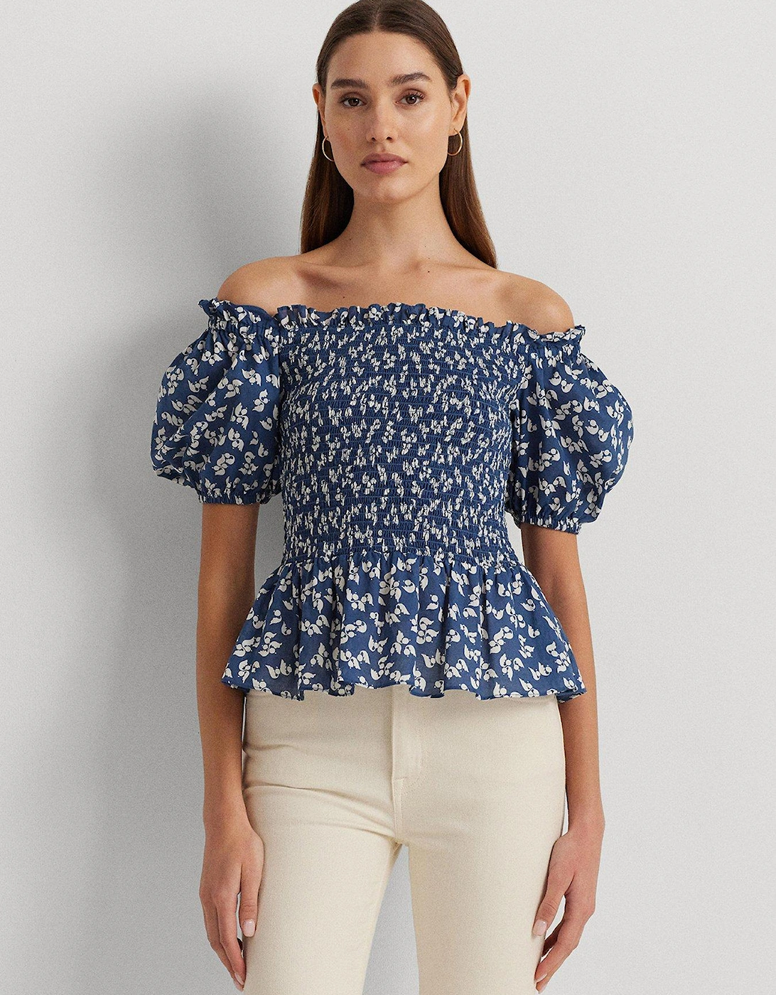 Bierbrin-short Sleeve-blouse - Blue, 2 of 1
