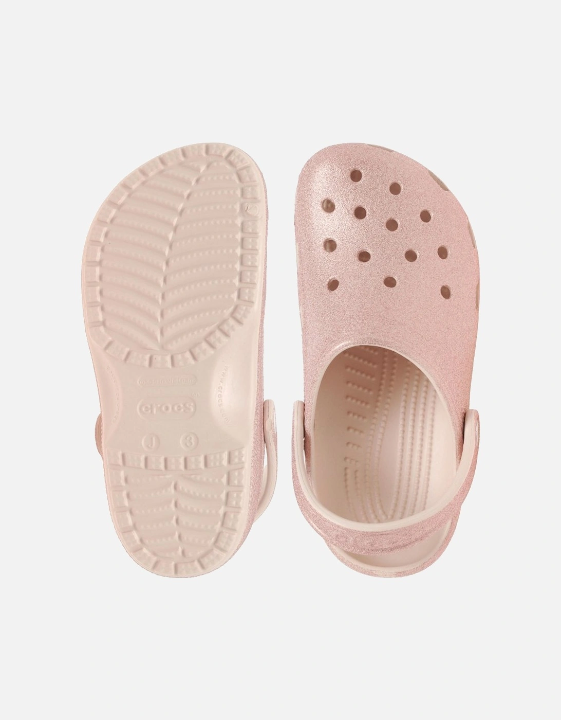 Classic Glitter Clog K Girls Sandals