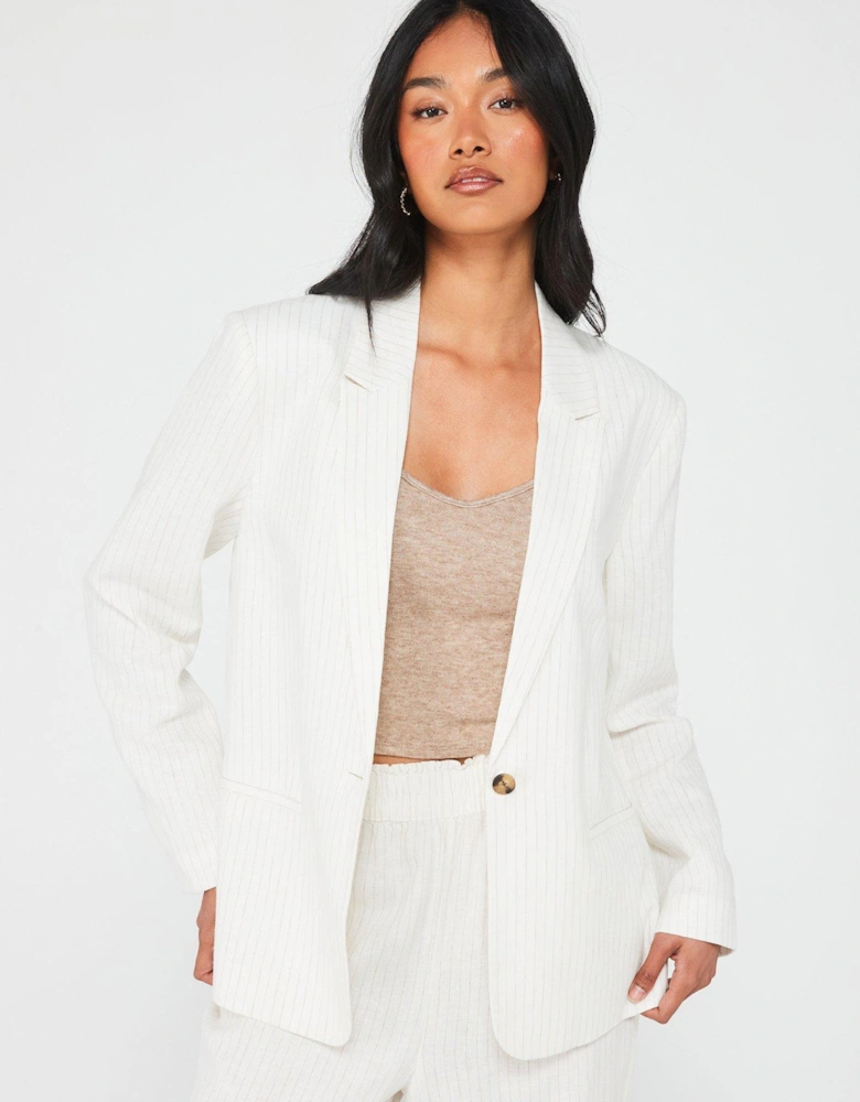 Structured Blazer - Off White