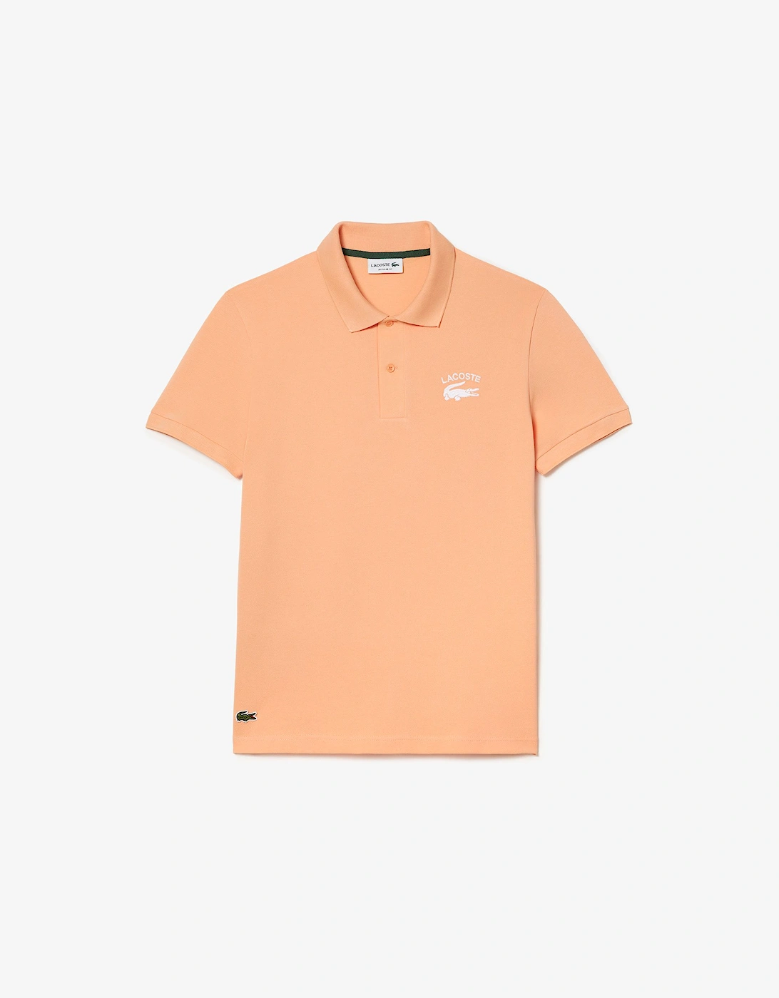 Regular Fit Branded Stretch Cotton Polo Shirt, 4 of 3