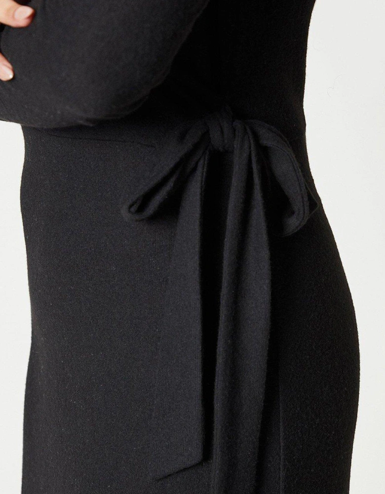 Soft Touch Midi Wrap Dress
