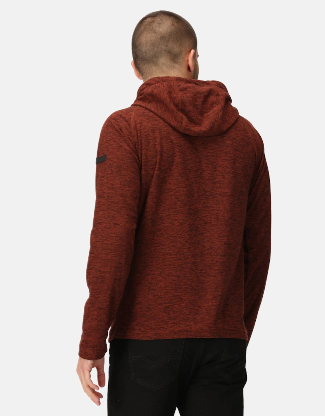 Mens Edley Fleece Hooded Sweatshirt Hoody