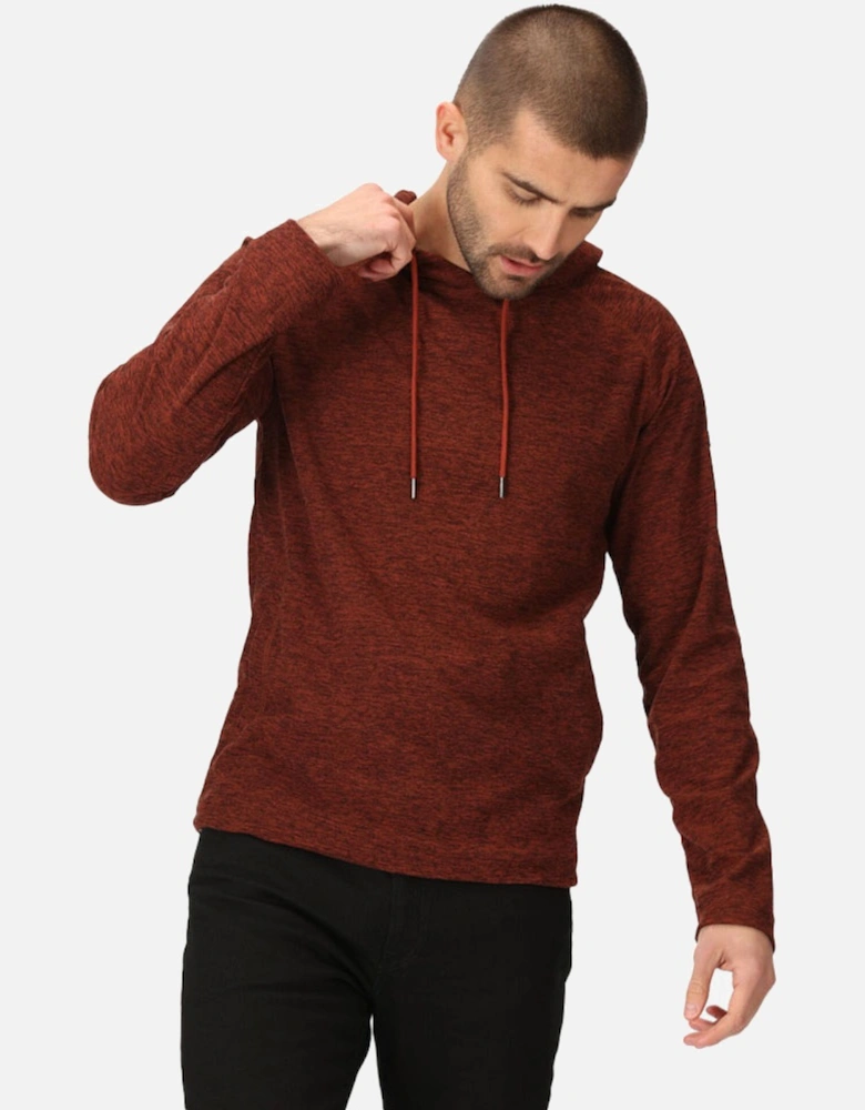 Mens Edley Fleece Hooded Sweatshirt Hoody