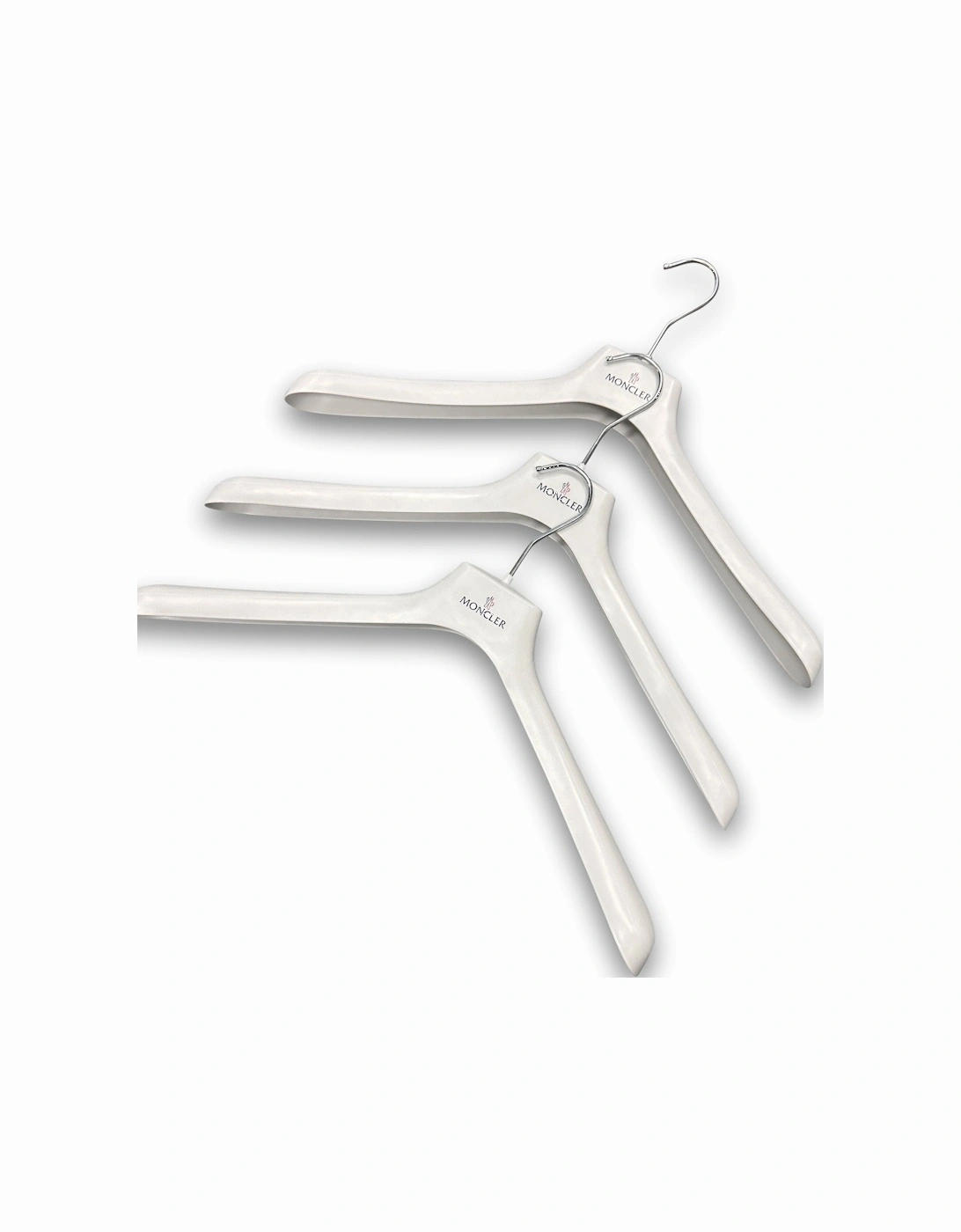 Women's Moncler Coat Hangers (Pack of 3) - Grey