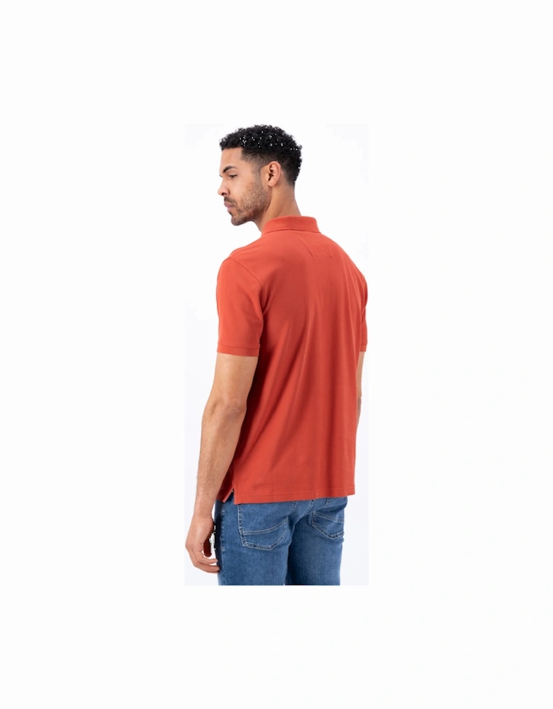 Fynch-Hatton Men's Supima Basic Polo Orient Red