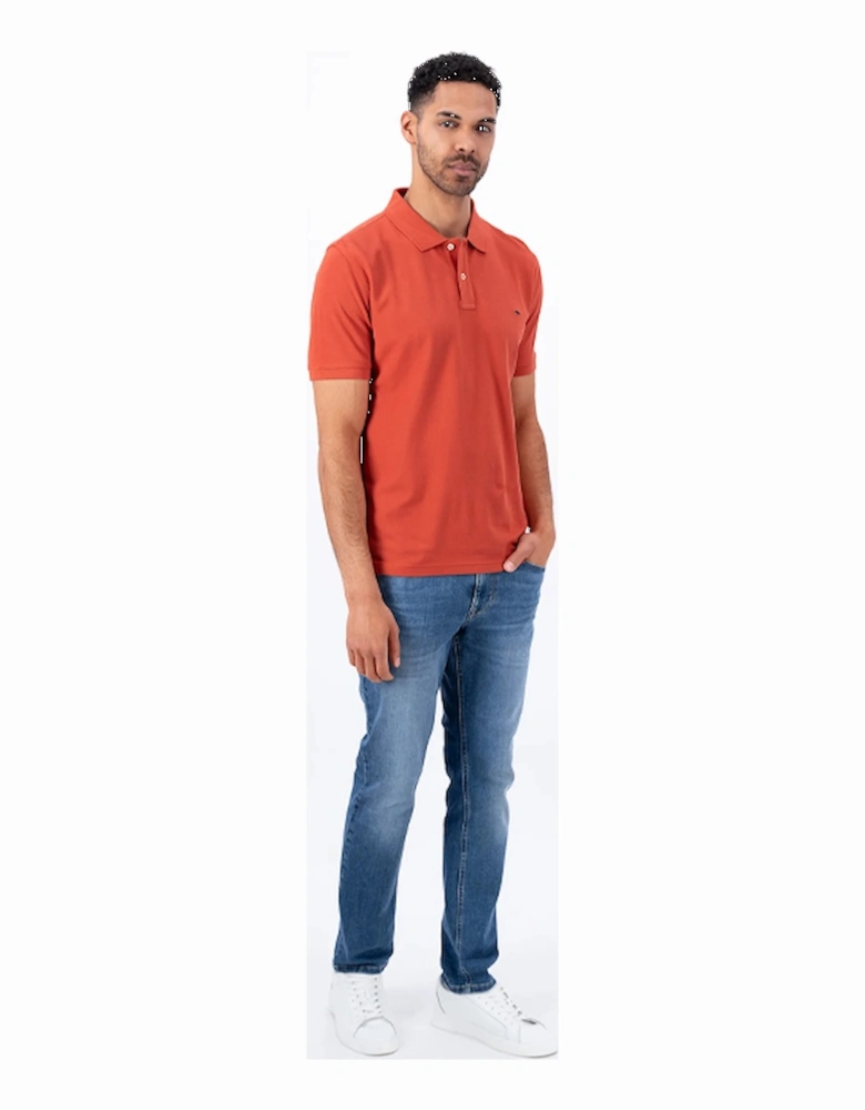 Fynch-Hatton Men's Supima Basic Polo Orient Red