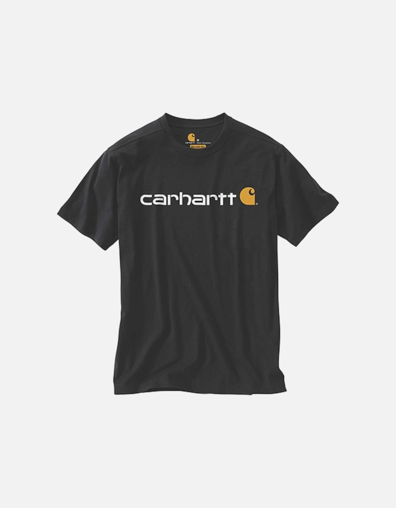 Carhartt Core Logo T-Shirt Black