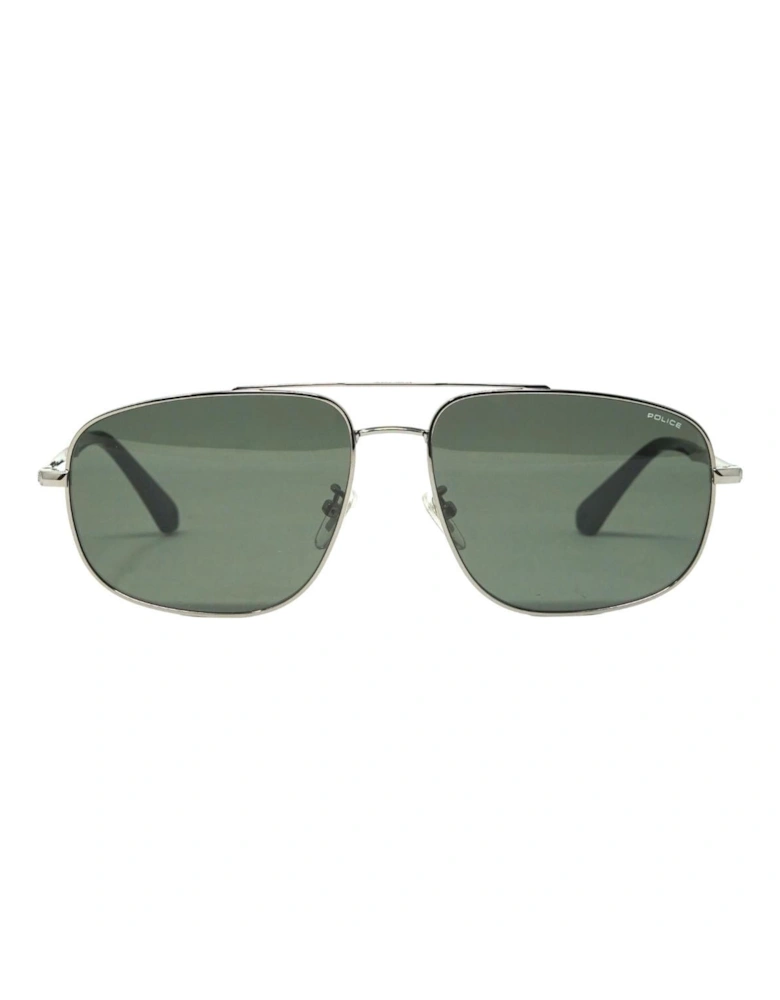 Police Sple04M 0509 Silver Sunglasses