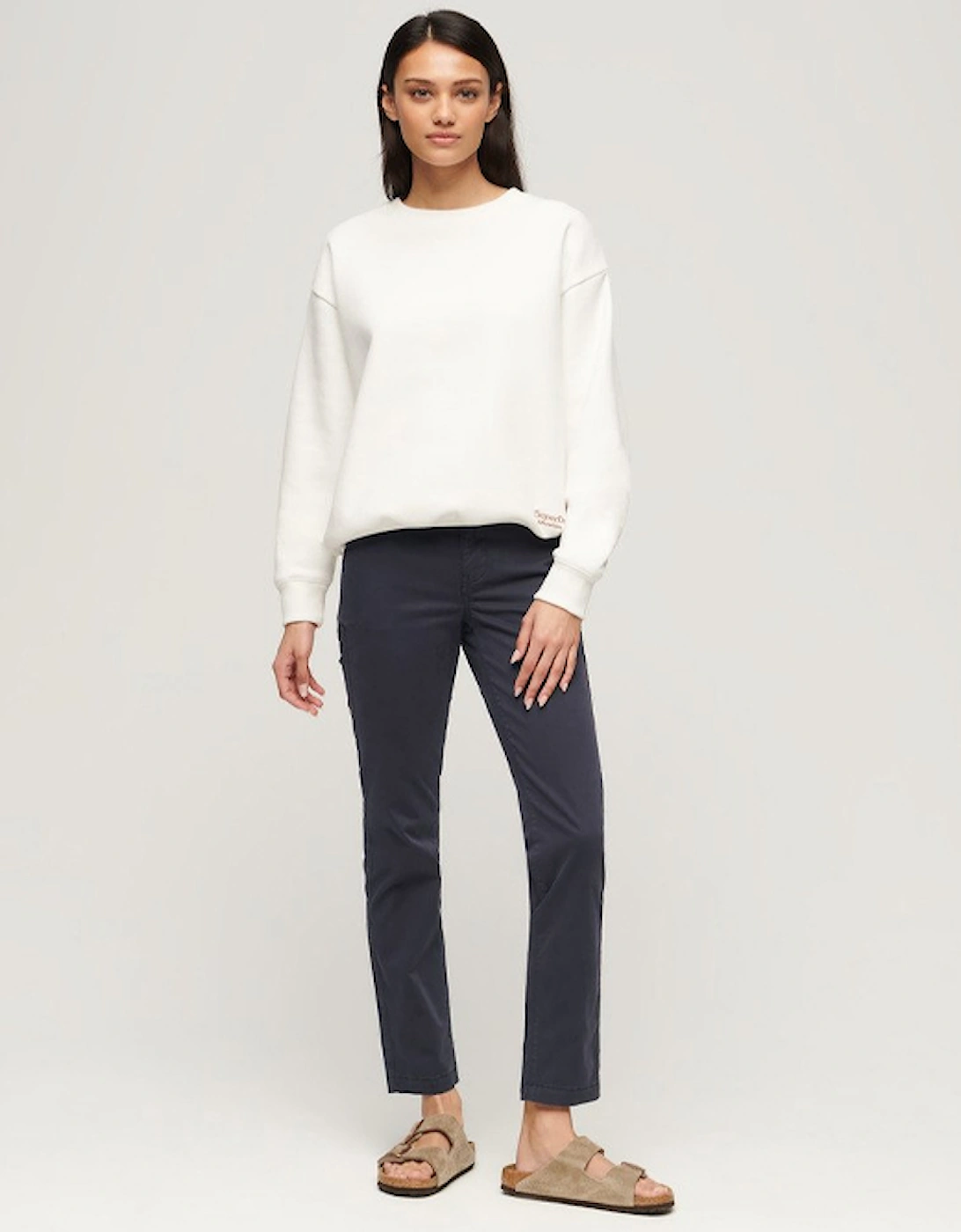 Women's Mid Rise Chino Eclipse Navy