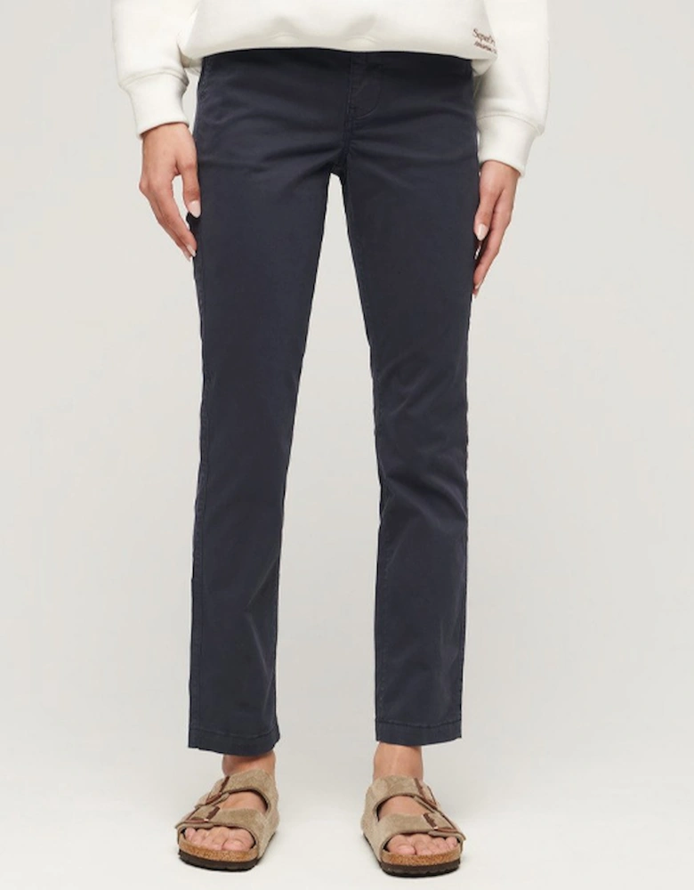 Women's Mid Rise Chino Eclipse Navy