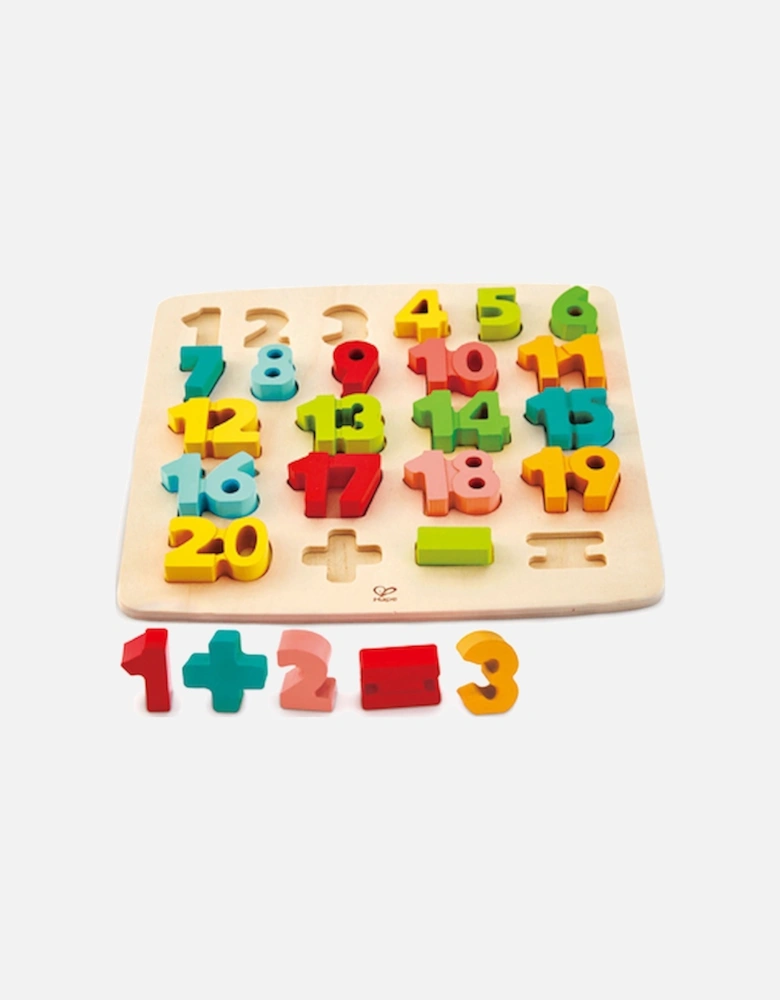 Chunky Number Math Puzzle