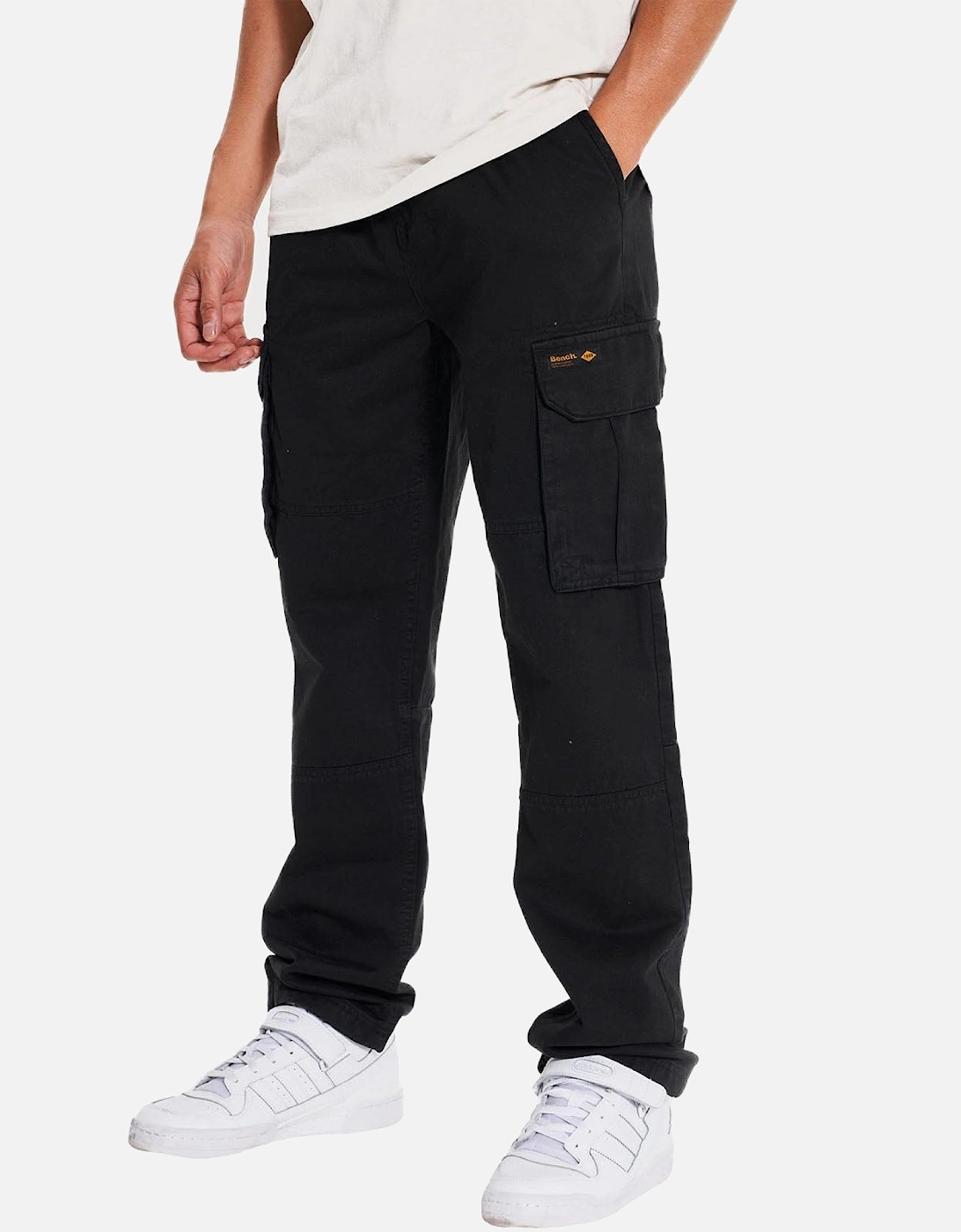 Mens Sergei Multi Pocket Cotton Cargo Pants, 5 of 4