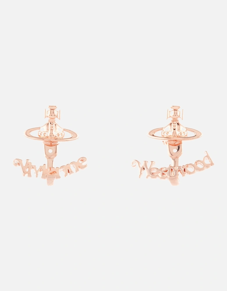 Toni earrings - pink gold