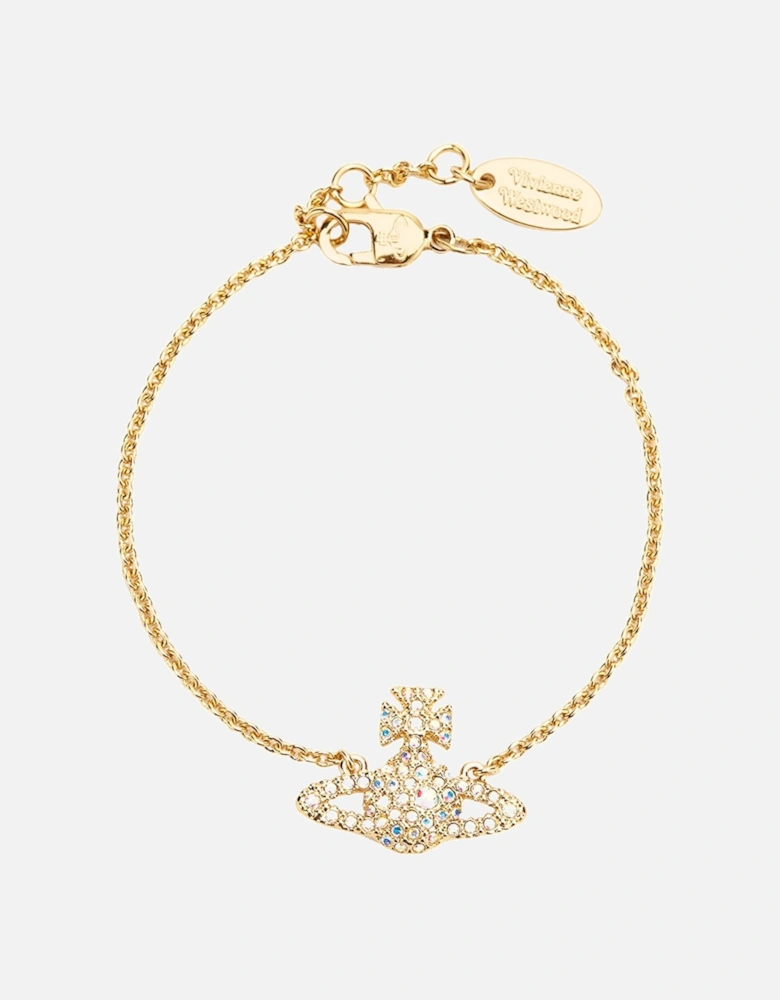 Grace bas relief chain bracelet