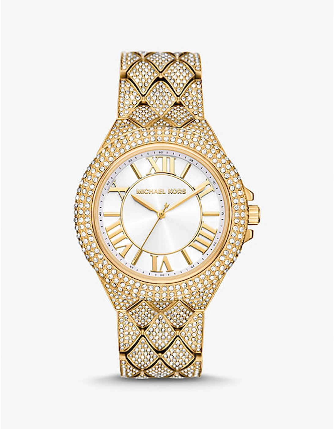 Oversized Camille Pavé Gold-Tone Watch, 2 of 1