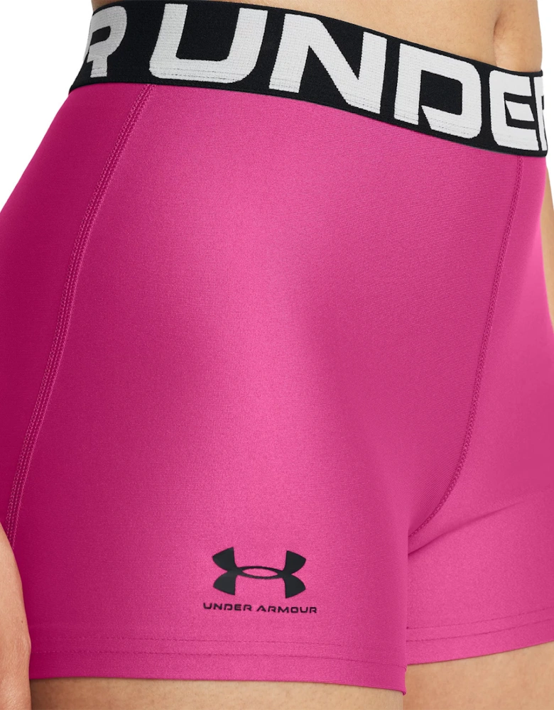 Womens Heat Gear Shorts (Dark Pink)