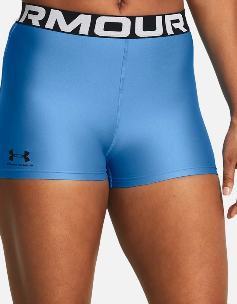 Womens Heat Gear Shorts (Blue)