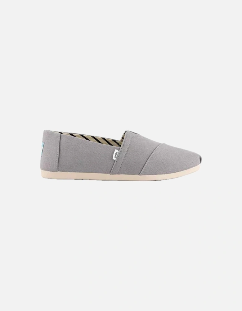 Mens Alpagarta Core Canvas Slip Ons (Grey)