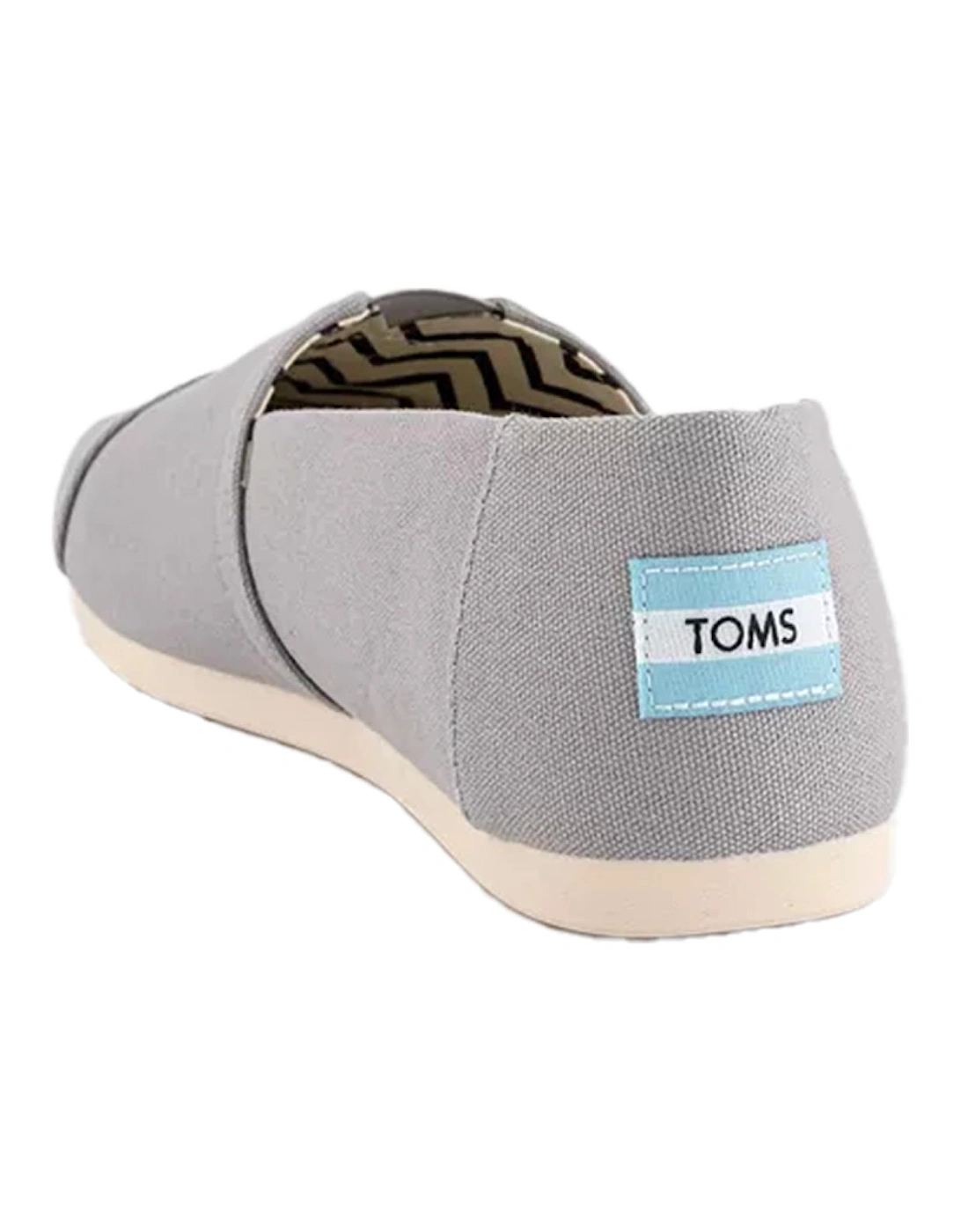 Mens Alpagarta Core Canvas Slip Ons (Grey)