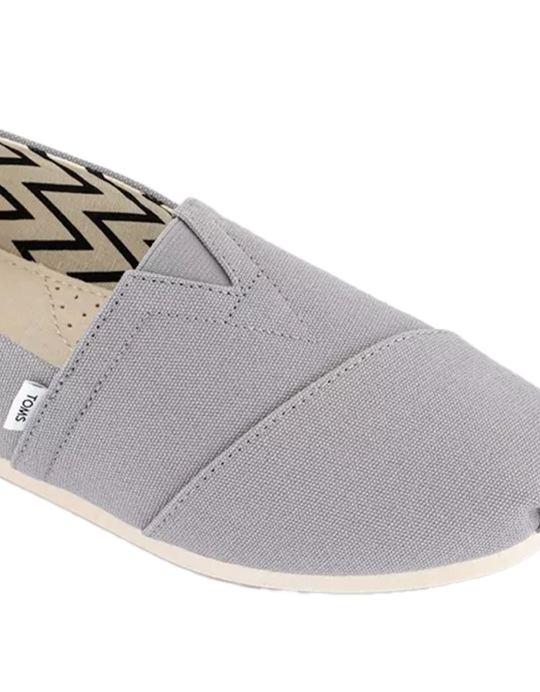 Mens Alpagarta Core Canvas Slip Ons (Grey)