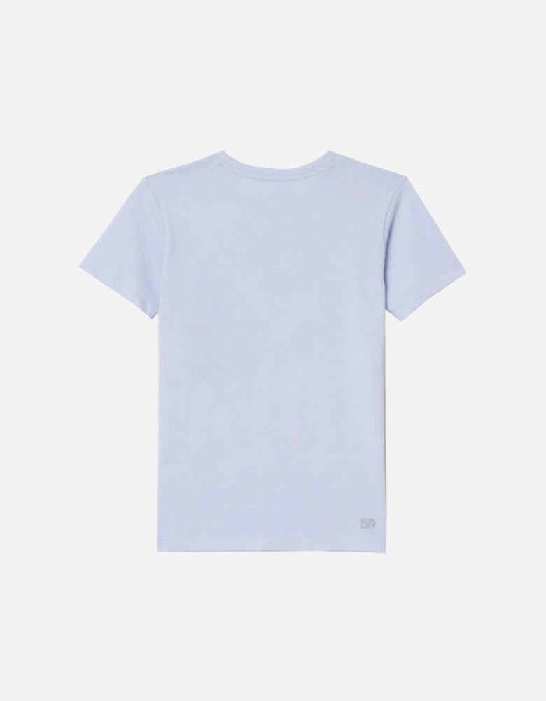 Boy's Pale Blue Crew Neck T-shirt