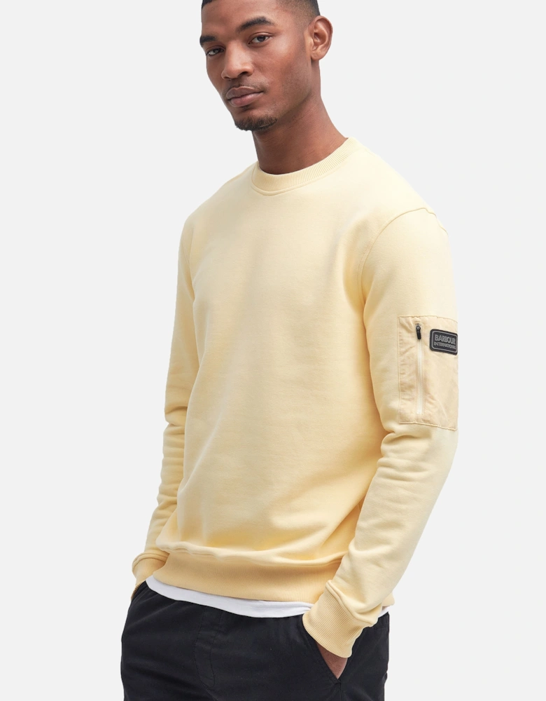 Grip Crew Sweatshirt Dusty Yellow