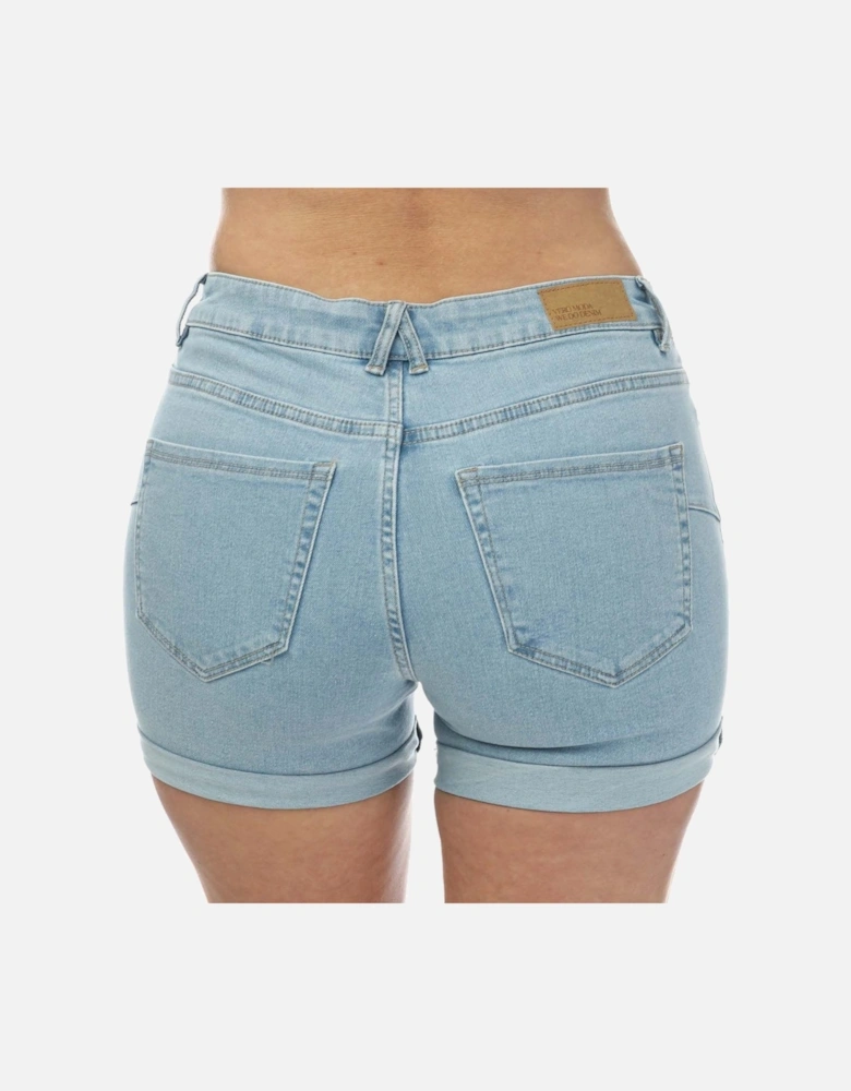 Womens Luna Denim Shorts