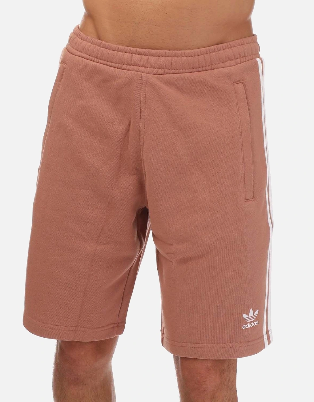 Mens Adicolor Classics 3-Stripes Sweat Shorts, 5 of 4