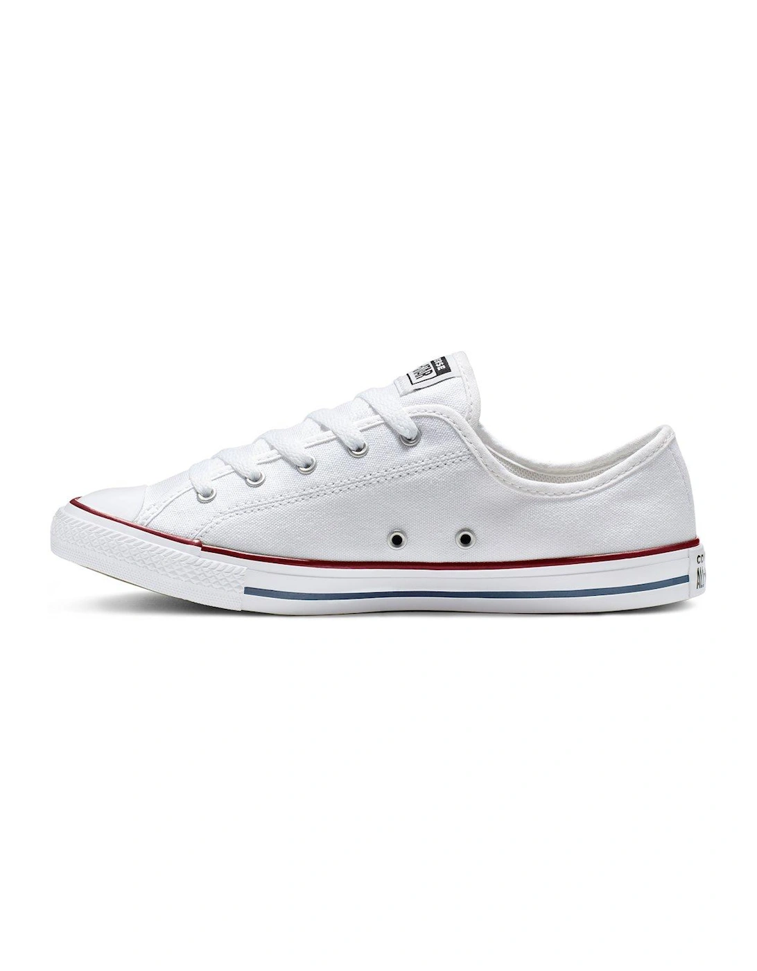 Womens Dainty Ox Trainers - White Multi