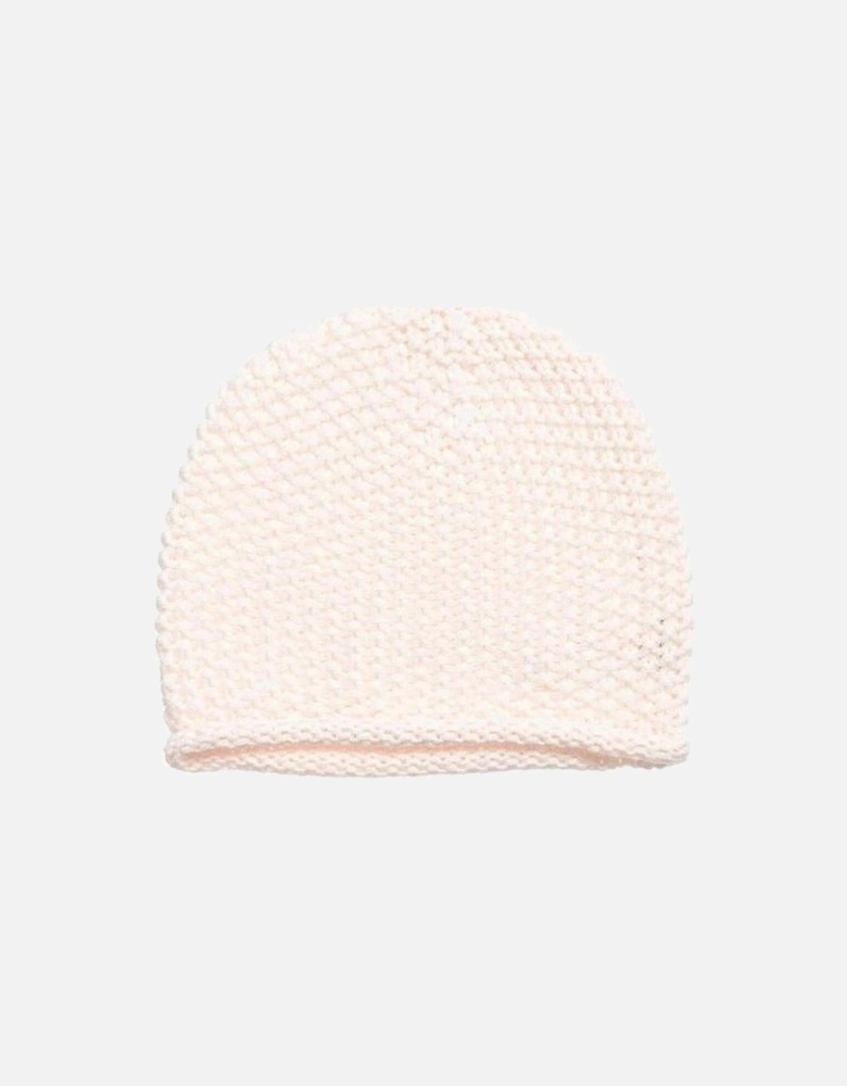 Pale Pink Knitted Hat