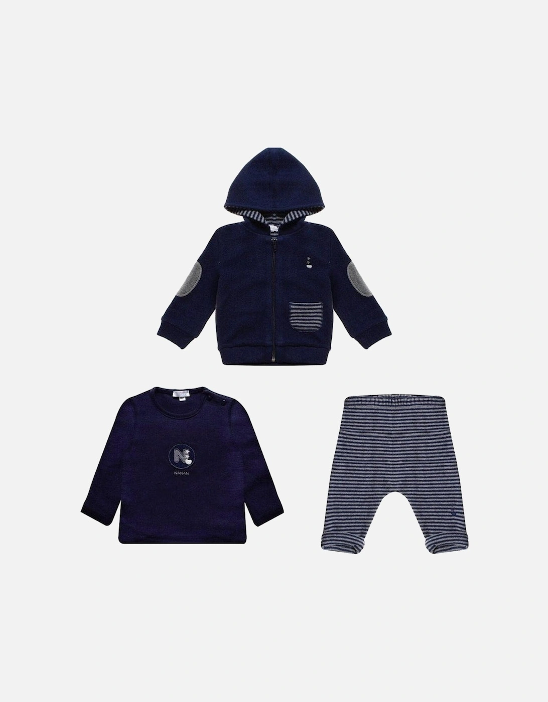 NANAN Baby Boys 3 Piece Outfit, 4 of 3