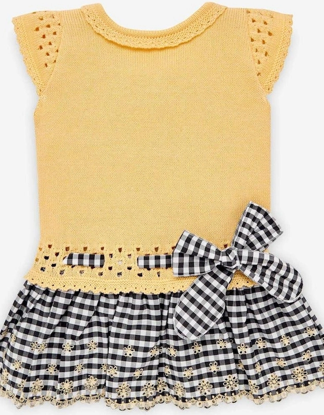 Baby Girls Yellow Dress, 3 of 2
