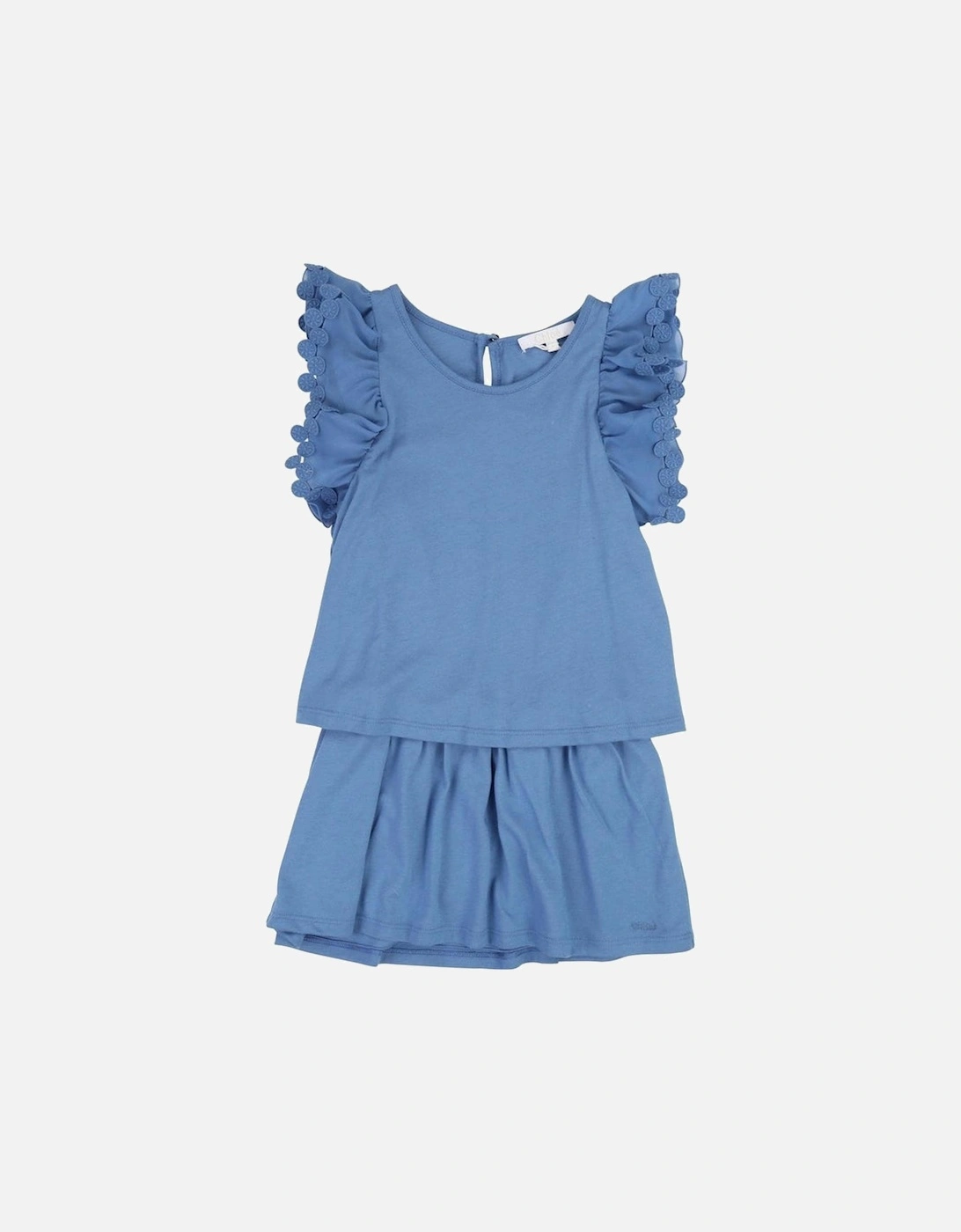 Girls Turquoise Dress, 3 of 2