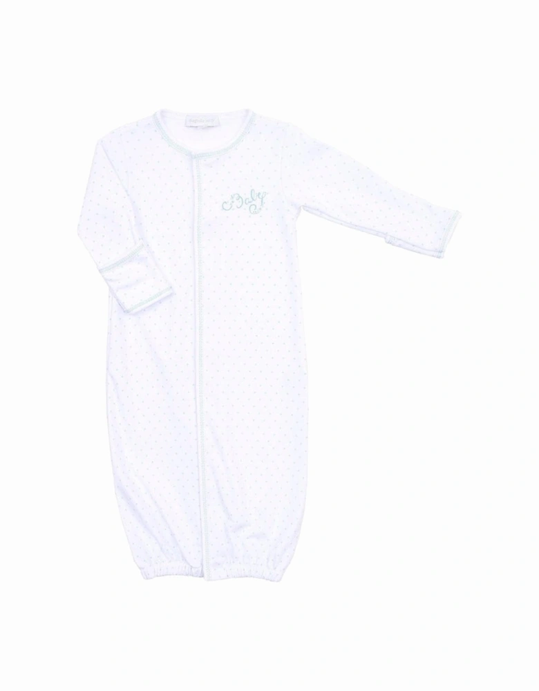 Baby Boys White Converter Gown
