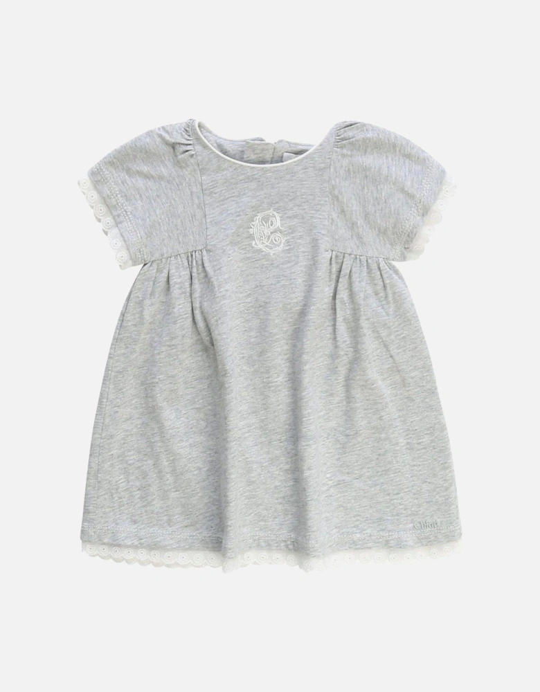 Baby Grey Jersey Dress