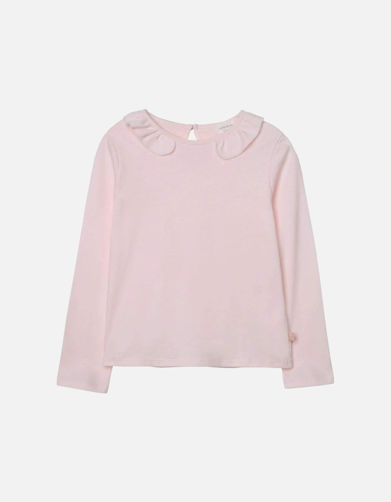 Girls Pink Long Sleeve T-Shirt