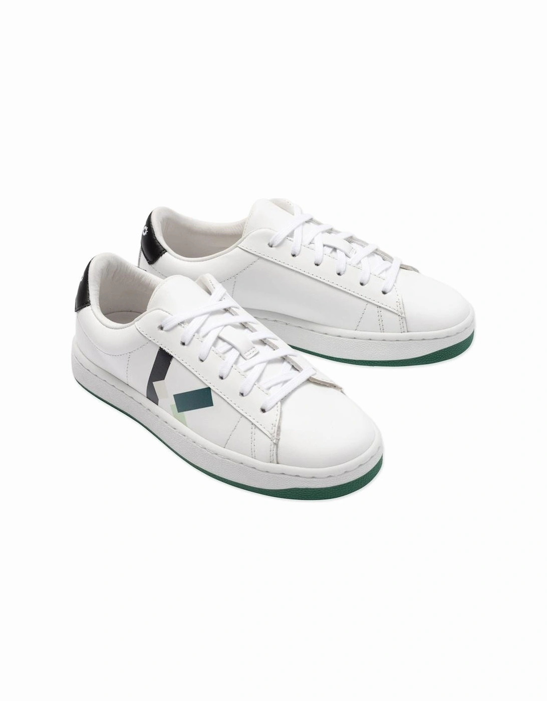 Boys White Logo Trainers, 4 of 3