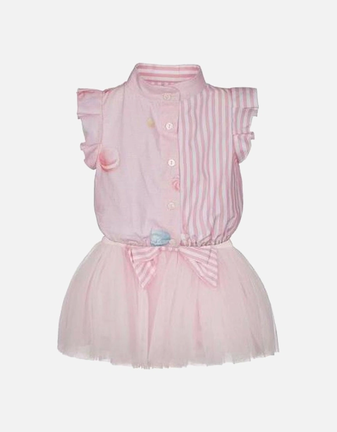 Girls Pink 2 Piece Dress, 5 of 4