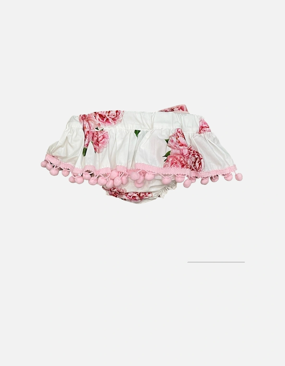 Peonia Bloomers With Bow And Pompom, 4 of 3
