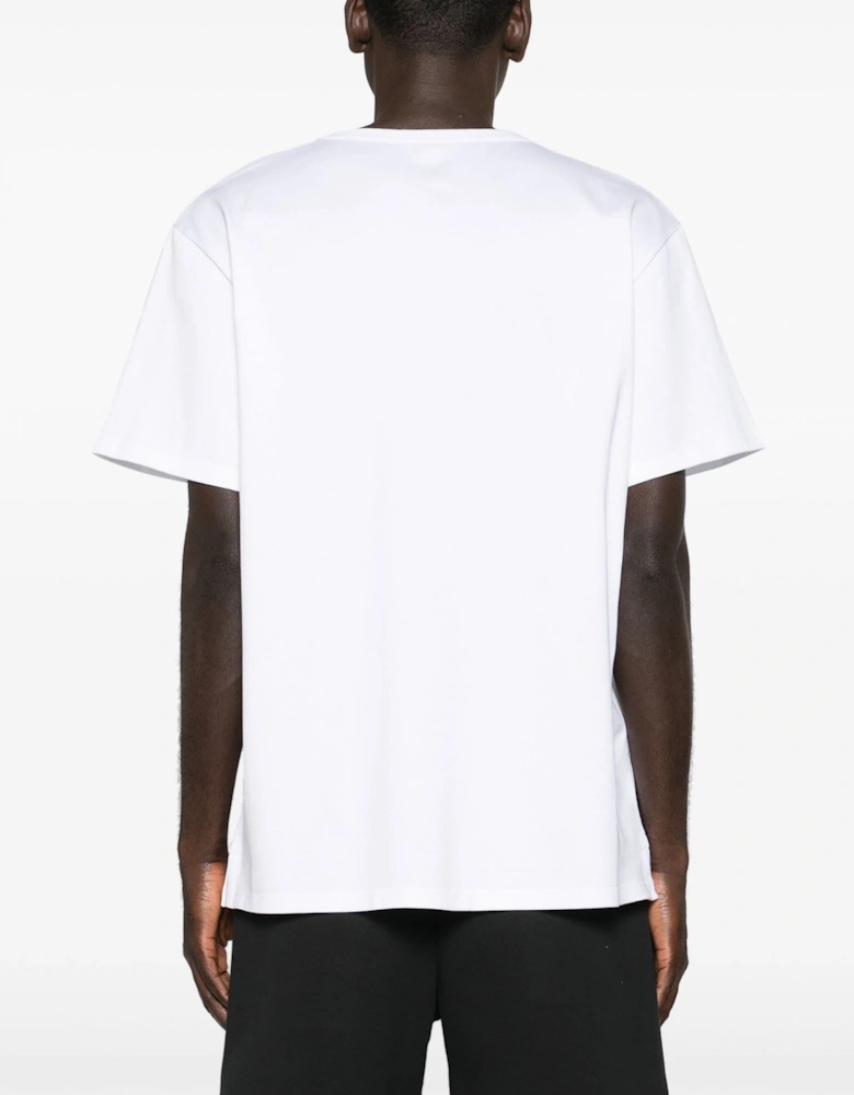 Overfit Mid Weight Cotton T-shirt White