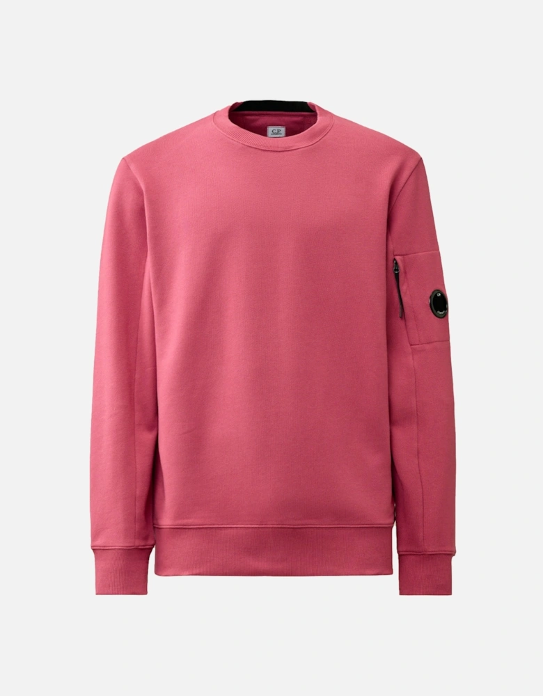 C.P.Company Diagonal Raised Fleece Sweatshirt - Purple