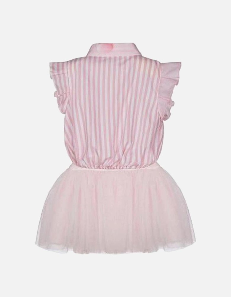 Girls Pink 2 Piece Dress