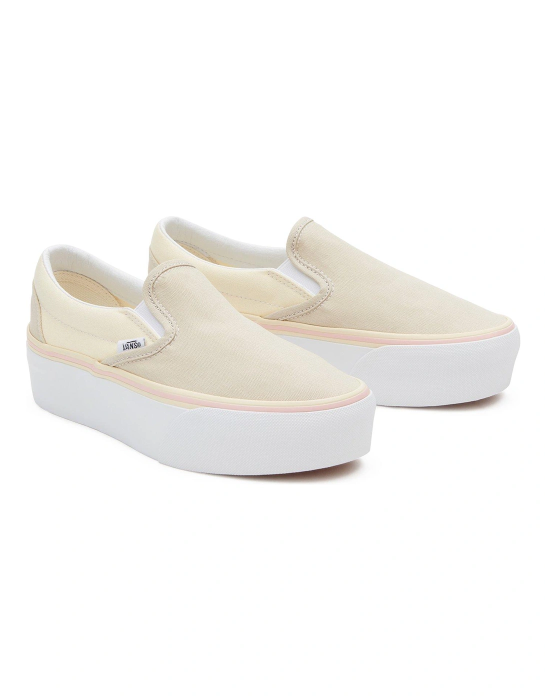 Womens Classic Slip-on Stackform Trainers - Multi