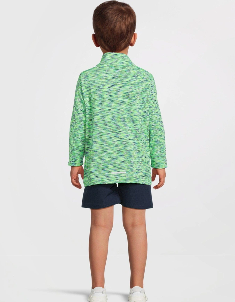 Infants Trail 1/4 Zip Top and Short Set - Green
