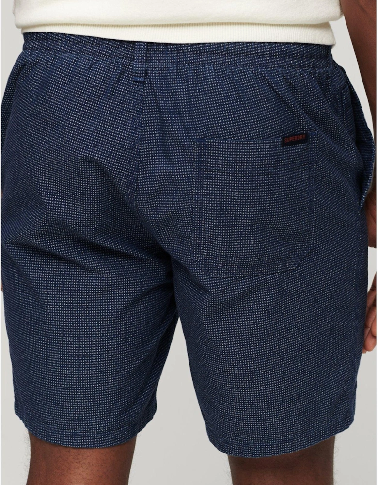Indigo Bermuda Shorts - Dark Blue