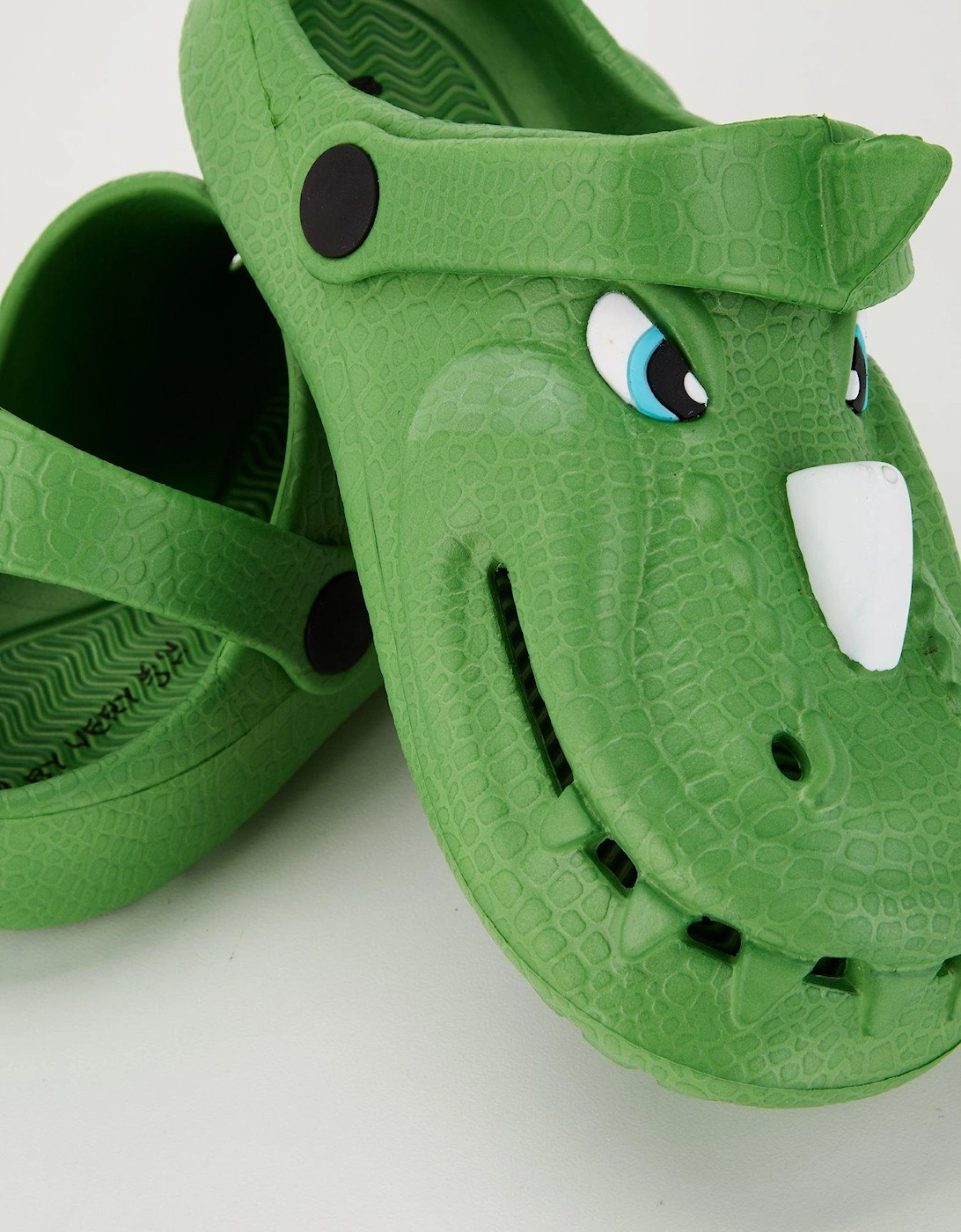 Kids Dinosaur Clog - Green