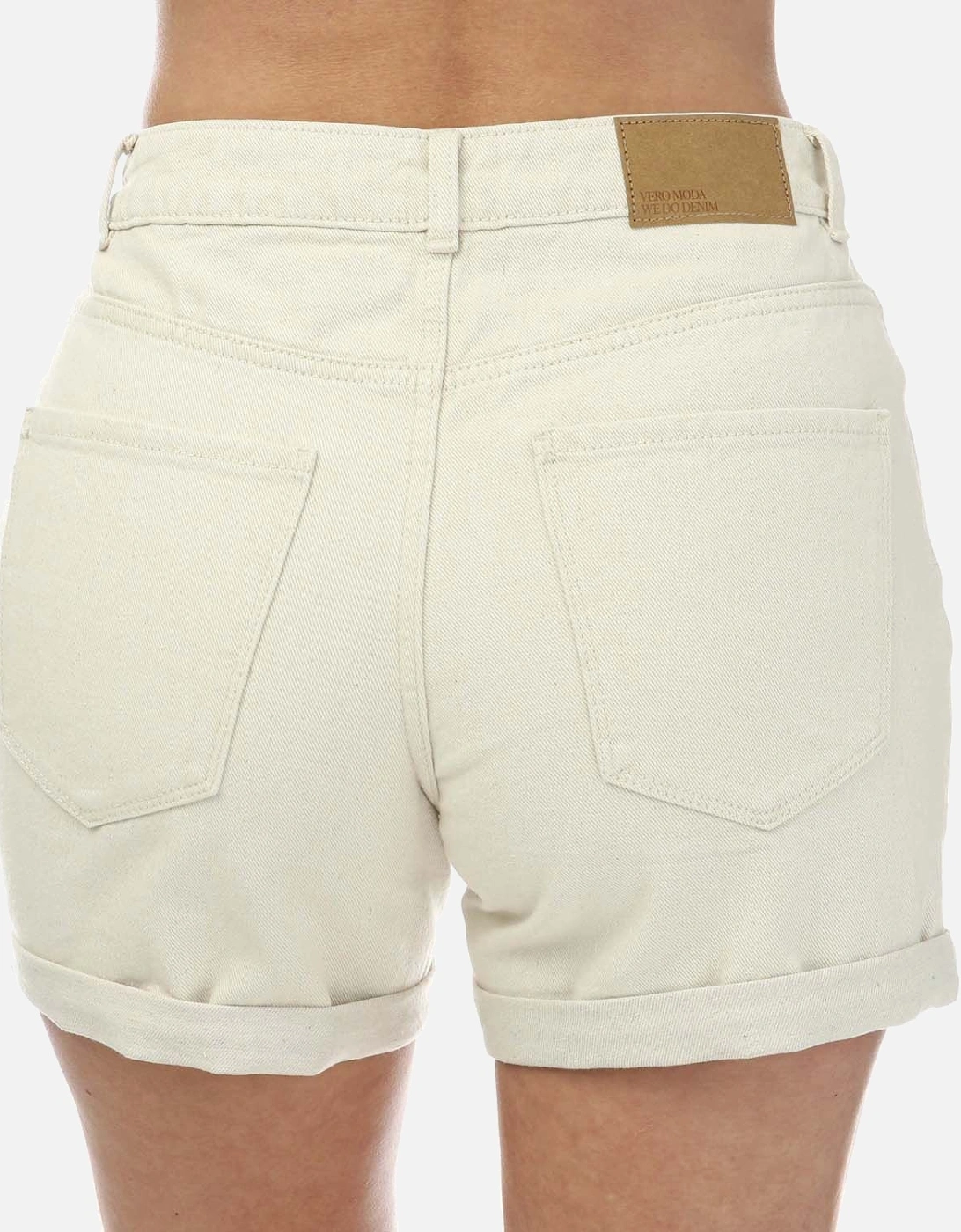 Womens Zuri High Rise Loose Denim Shorts